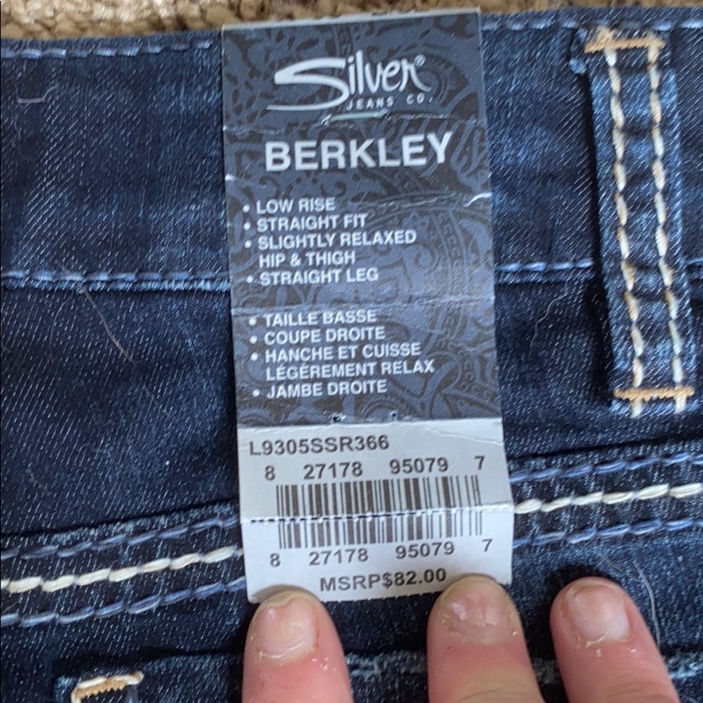 Berkley Silver Jeans